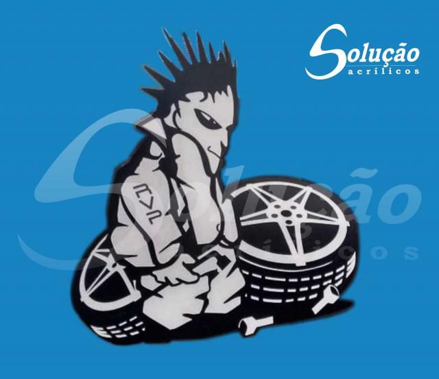 Placas / Logos em acrílico - Placa - Modelo 1096