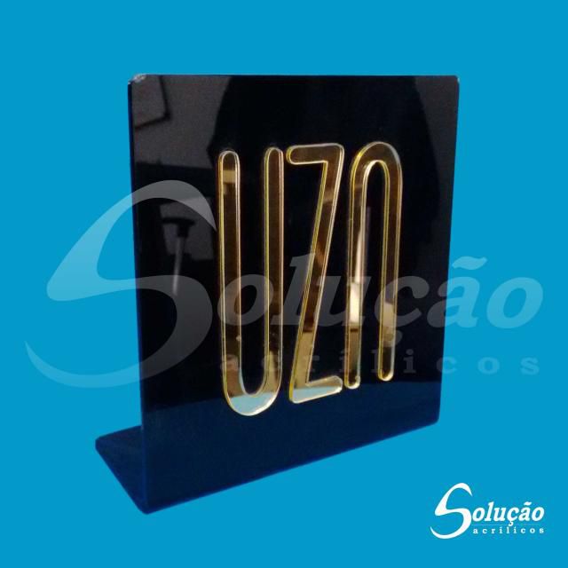 Placas / Logos Em Acrílico - Logos Modelos - Modelo 1145