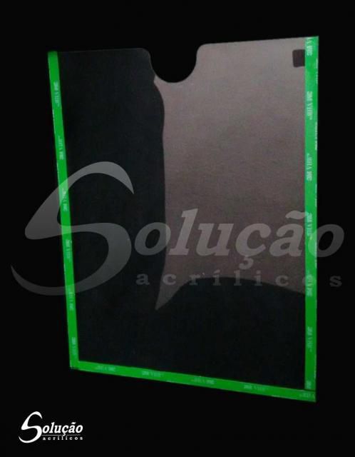 Peças Hospitalares Em Acrílico - Display envelope - Modelo 1190